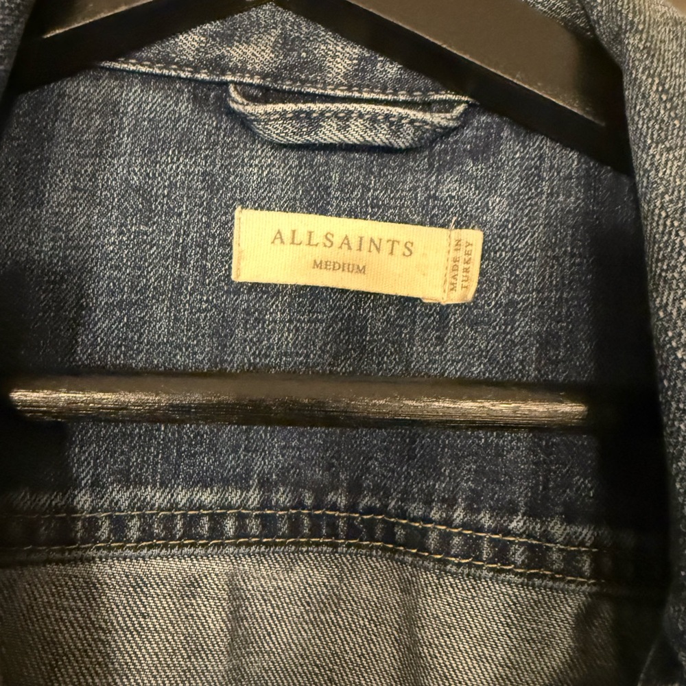 ALLSAINTS Inverness Denim Jacket - Picture 3 of 3